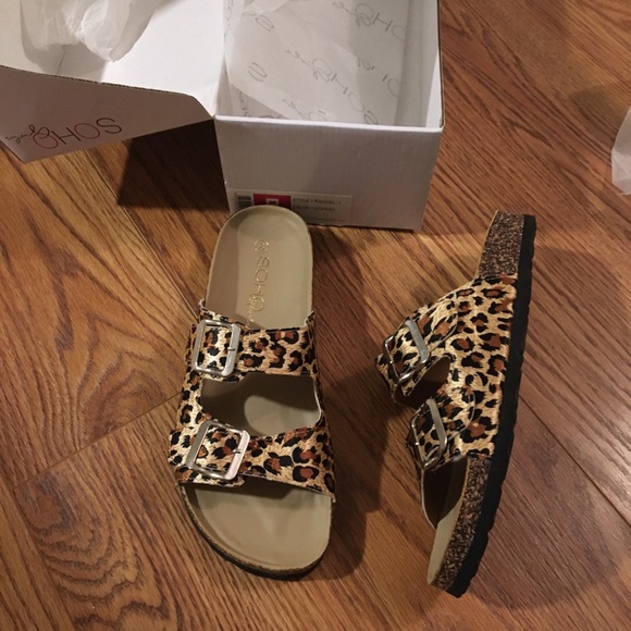 Leopard print Sandals - Picture 2 of 3